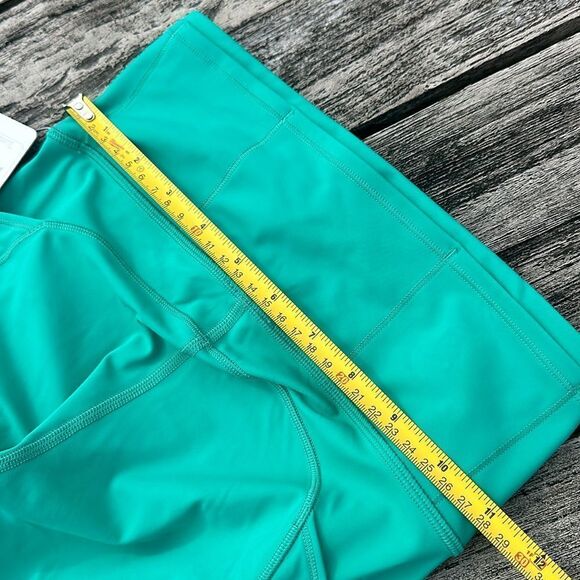Lululemon Fast and Free High-Rise Tight 25” Pockets size 2 NWT Maldives Green - Picture 3 of 4